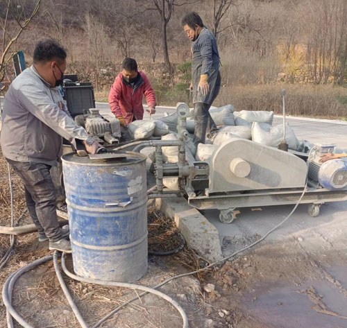 衡阳路面下沉注浆